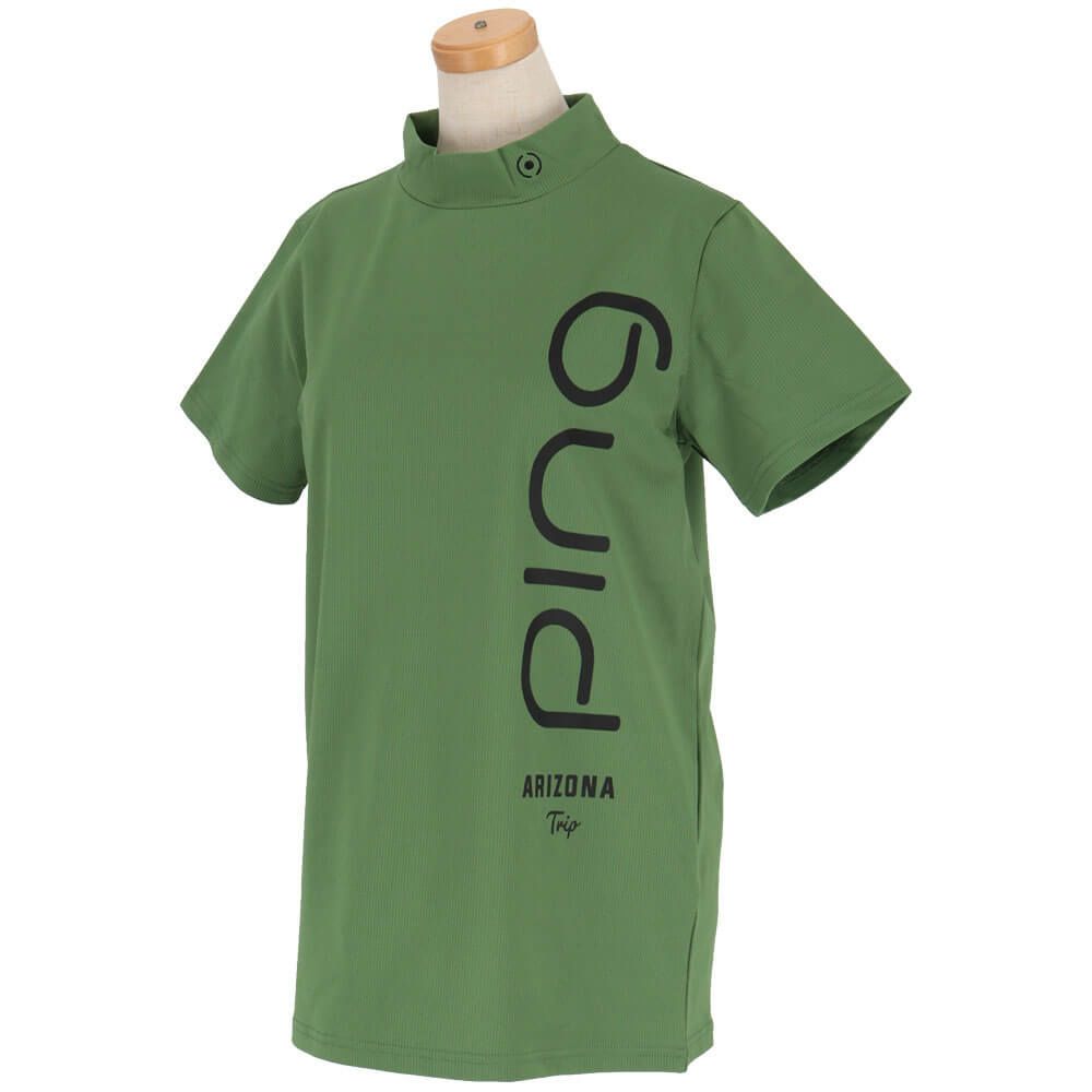 ピン PING　レディース エコブルー 半袖 ハイネックシャツ 622-5167202　2025年モデル 詳細10