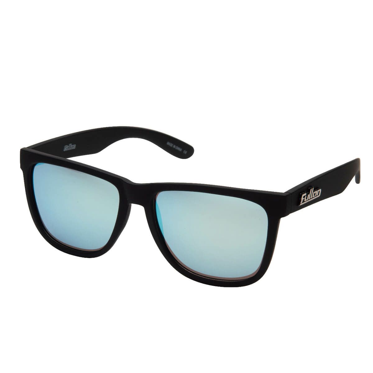フローン Fullon　サングラス FBL 043-2 マットブラック/ブルーミラー 詳細1