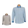 マンシングウェア Munsingwear　メンズ ボーダー柄 長袖 ポロシャツ MGMXJB05　2024年モデル