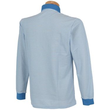 マンシングウェア Munsingwear　メンズ ボーダー柄 長袖 ポロシャツ MGMXJB05　2024年モデル 詳細3
