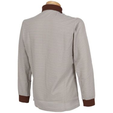 マンシングウェア Munsingwear　メンズ ボーダー柄 長袖 ポロシャツ MGMXJB05　2024年モデル 詳細6