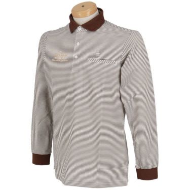マンシングウェア Munsingwear　メンズ ボーダー柄 長袖 ポロシャツ MGMXJB05　2024年モデル 詳細7