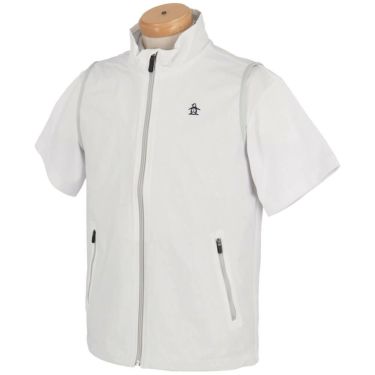 マンシングウェア Munsingwear　メンズ ストレッチ エンボス柄 ベスト MGMXJK50　2024年モデル 詳細7