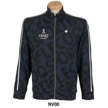 ルコック Le coq sportif　メンズ ロゴジャガード 長袖 ブルゾン QGMXJL53　2024年モデル 詳細2
