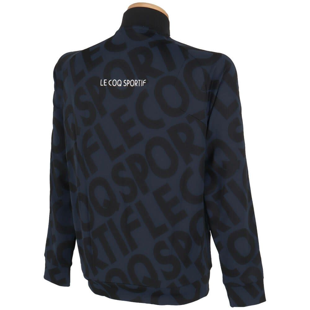 ルコック Le coq sportif　メンズ ロゴジャガード 長袖 ブルゾン QGMXJL53　2024年モデル 詳細3