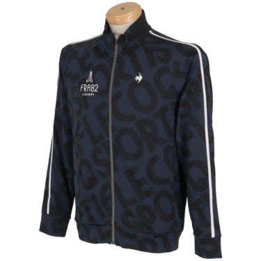 ルコック Le coq sportif　メンズ ロゴジャガード 長袖 ブルゾン QGMXJL53　2024年モデル 詳細4