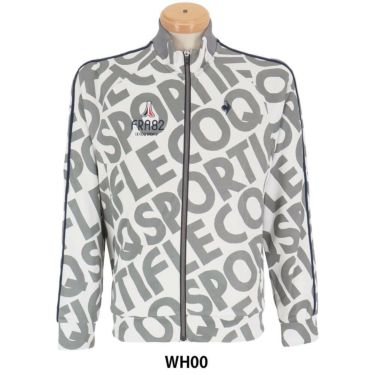 ルコック Le coq sportif　メンズ ロゴジャガード 長袖 ブルゾン QGMXJL53　2024年モデル 詳細5