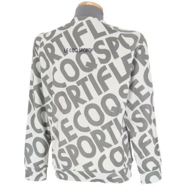 ルコック Le coq sportif　メンズ ロゴジャガード 長袖 ブルゾン QGMXJL53　2024年モデル 詳細6