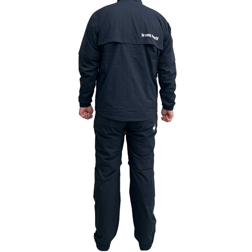 ルコック Le coq sportif　メンズ 2WAY レインウェア 上下セット QGMXJH10W 2024年モデル 詳細1