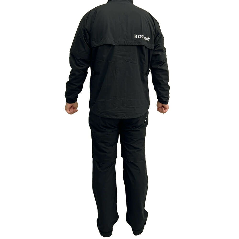 ルコック Le coq sportif　メンズ 2WAY レインウェア 上下セット QGMXJH10W 2024年モデル 詳細5
