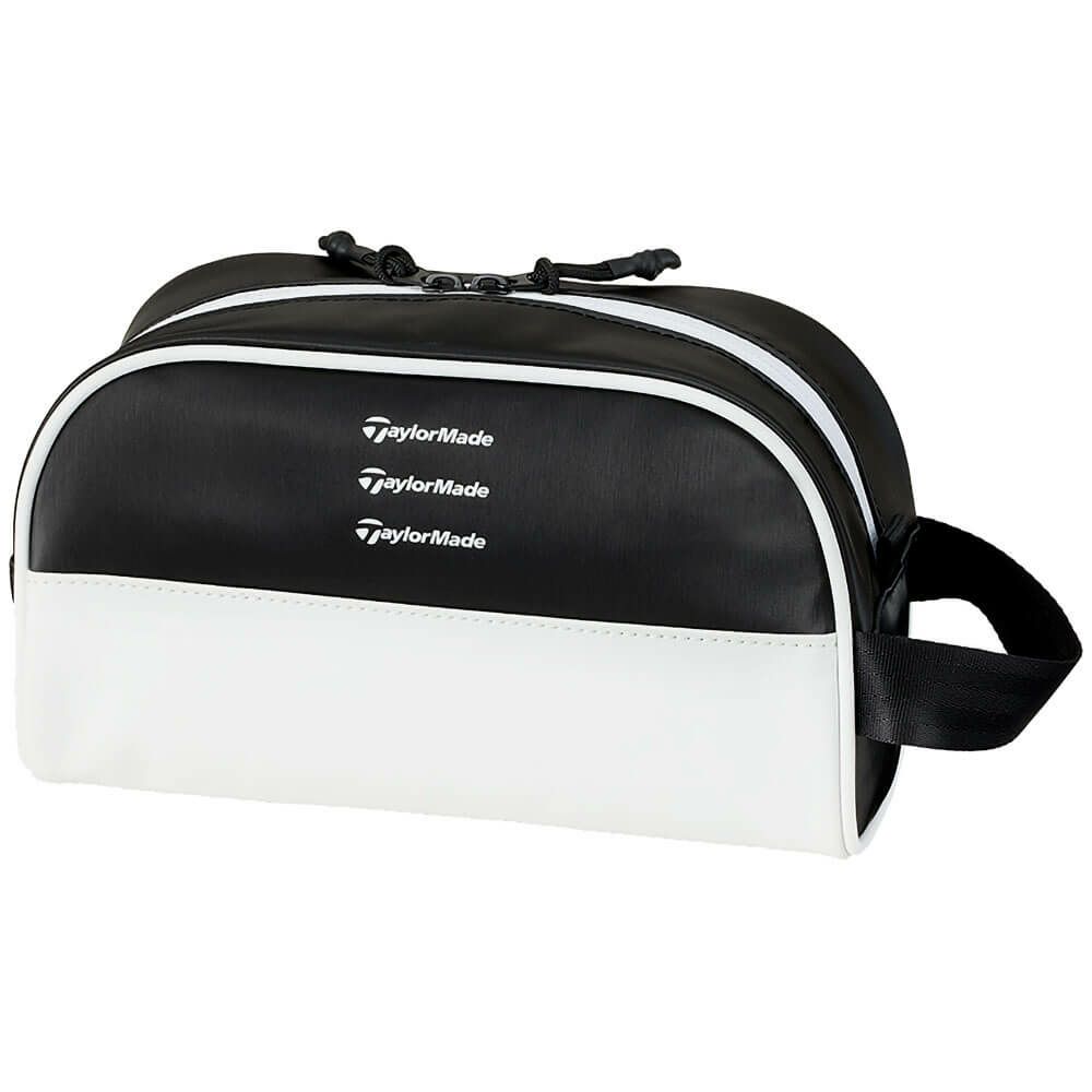 テーラーメイド　コンセプトワン メンズ ポーチ UN736 M13533 ブラック/ホワイト　2025年モデル 詳細2