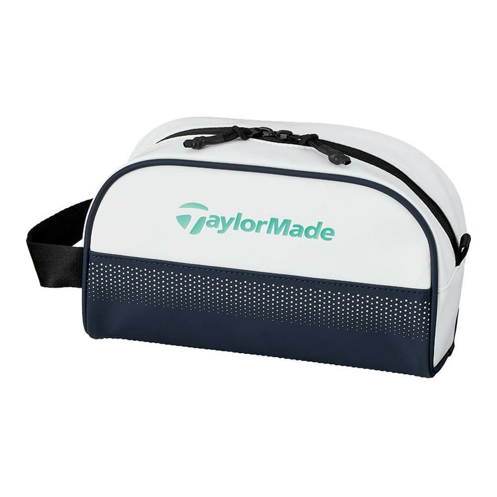 テーラーメイド　コンセプトワン メンズ ポーチ UN736 M13534 ホワイト/ネイビー　2025年モデル 詳細1