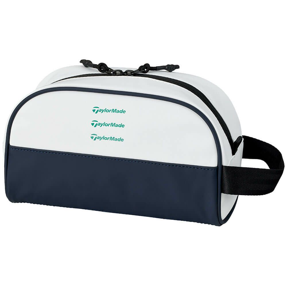 テーラーメイド　コンセプトワン メンズ ポーチ UN736 M13534 ホワイト/ネイビー　2025年モデル 詳細2