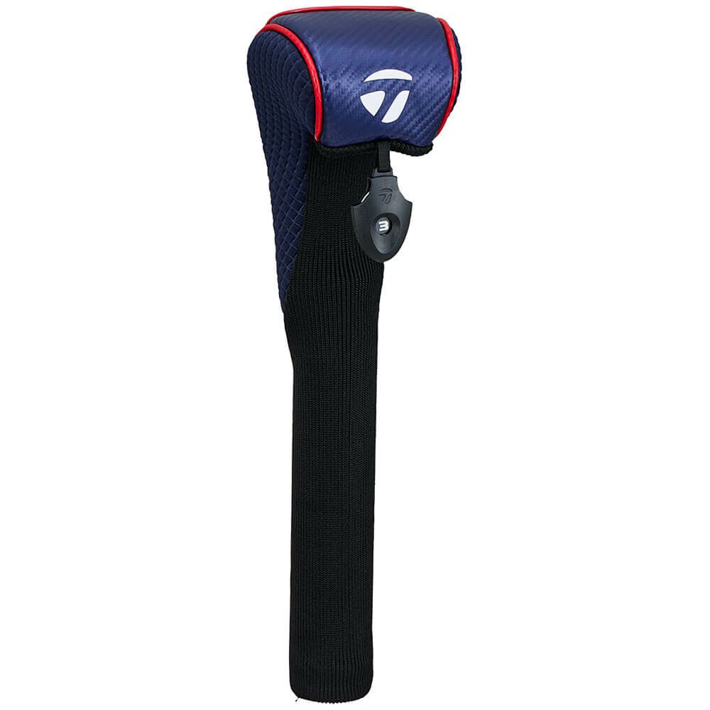 テーラーメイド　オーステック メンズ ヘッドカバー フェアウェイウッド用 UN781 M13673 ホワイト/ネイビー/レッド　2025年モデル 詳細2