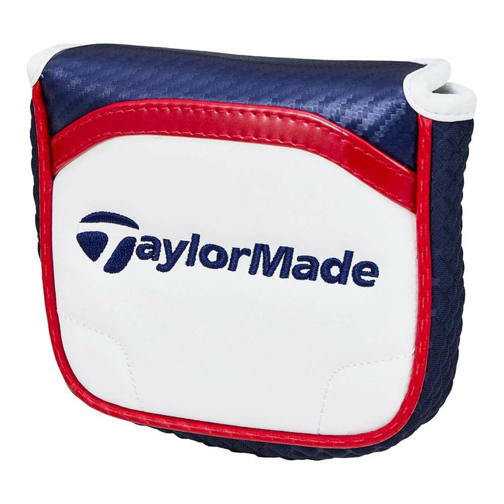 テーラーメイド　オーステック メンズ パターカバー マレット型 UN785 M13685 ホワイト/ネイビー/レッド　2025年モデル 詳細1