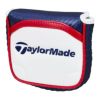テーラーメイド　オーステック メンズ パターカバー マレット型 UN785 M13685 ホワイト/ネイビー/レッド　2025年モデル 詳細1