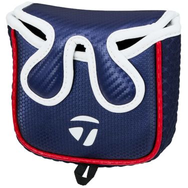 テーラーメイド　オーステック メンズ パターカバー マレット型 UN785 M13685 ホワイト/ネイビー/レッド　2025年モデル 詳細2