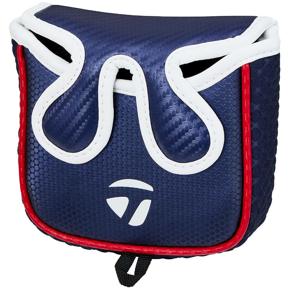 テーラーメイド　オーステック メンズ パターカバー マレット型 UN785 M13685 ホワイト/ネイビー/レッド　2025年モデル 詳細2