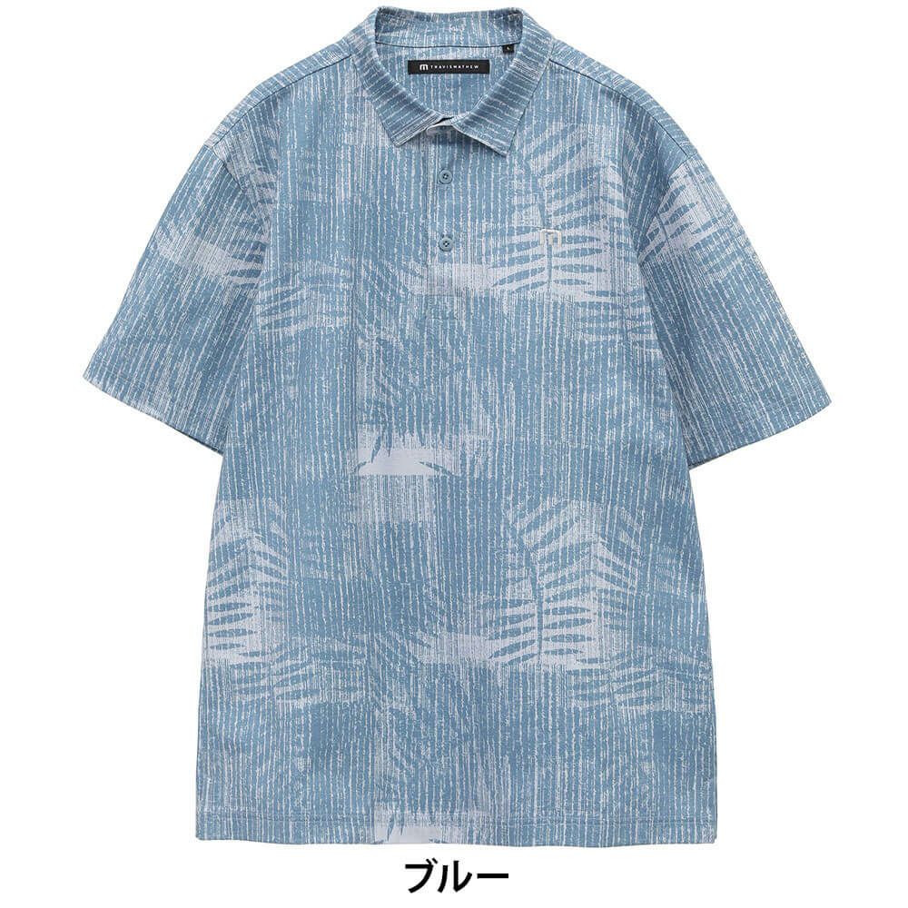 トラヴィスマシュー Travis Mathew　メンズ リーフプリント 半袖 ポロシャツ 7AL009　2025年モデル 詳細7