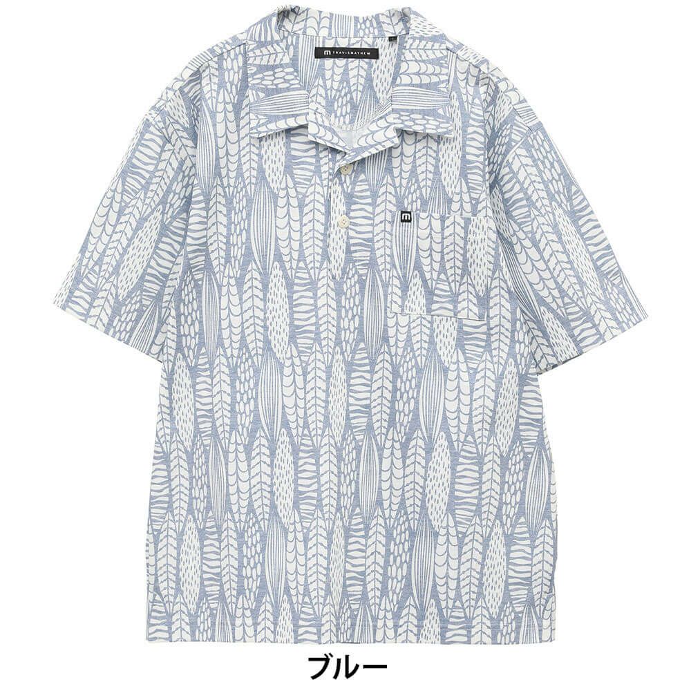 トラヴィスマシュー Travis Mathew　メンズ サーフボードプリント 半袖 ポロシャツ 7AL011　2025年モデル 詳細2