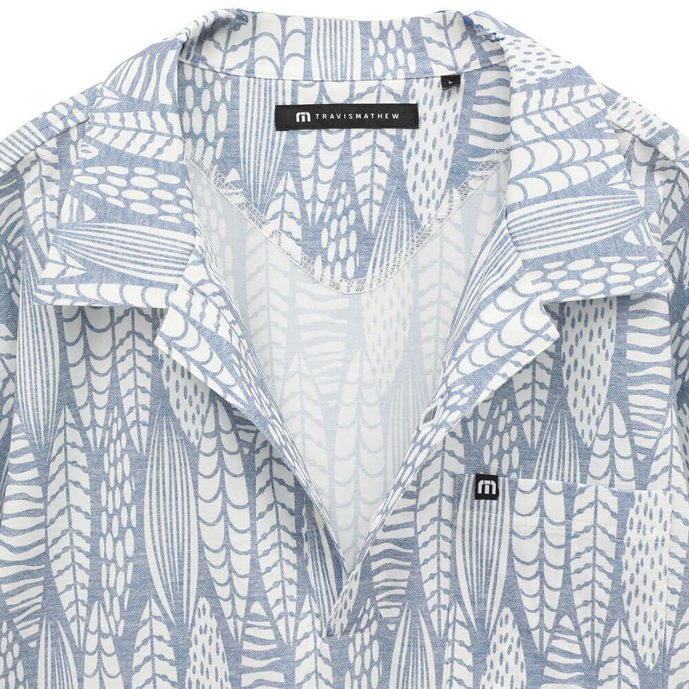 トラヴィスマシュー Travis Mathew　メンズ サーフボードプリント 半袖 ポロシャツ 7AL011　2025年モデル 詳細4