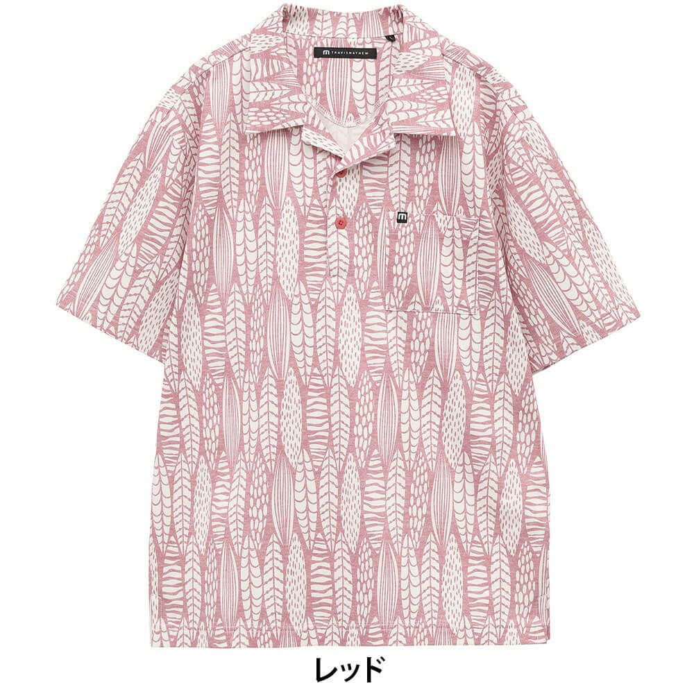 トラヴィスマシュー Travis Mathew　メンズ サーフボードプリント 半袖 ポロシャツ 7AL011　2025年モデル 詳細7