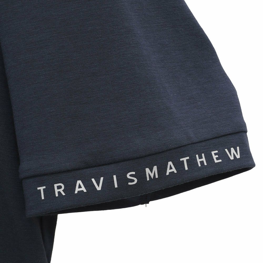 トラヴィスマシュー Travis Mathew　メンズ ロゴプリント 半袖 モックネックシャツ 7AL014　2025年モデル 詳細5
