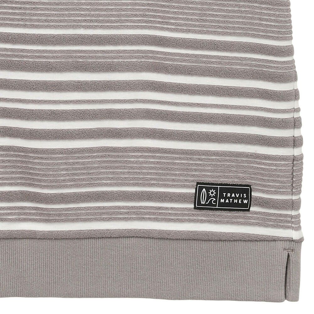 トラヴィスマシュー Travis Mathew　メンズ パイルボーダー 半袖 モックネックシャツ 7AL015　2025年モデル 詳細5