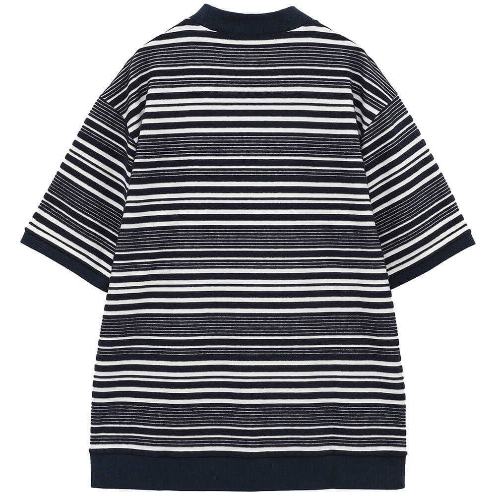 トラヴィスマシュー Travis Mathew　メンズ パイルボーダー 半袖 モックネックシャツ 7AL015　2025年モデル 詳細7