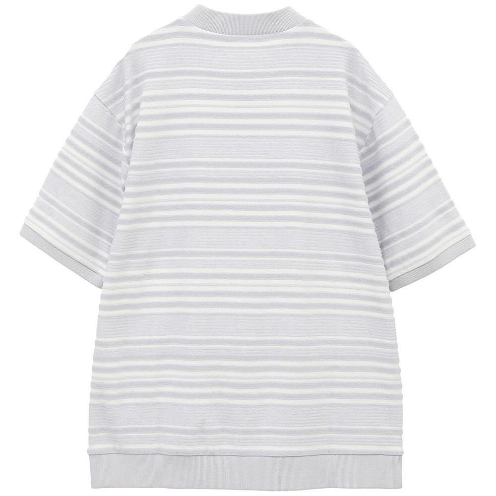 トラヴィスマシュー Travis Mathew　メンズ パイルボーダー 半袖 モックネックシャツ 7AL015　2025年モデル 詳細10