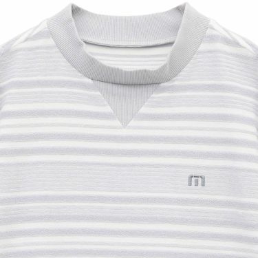 トラヴィスマシュー Travis Mathew　メンズ パイルボーダー 半袖 モックネックシャツ 7AL015　2025年モデル 詳細11