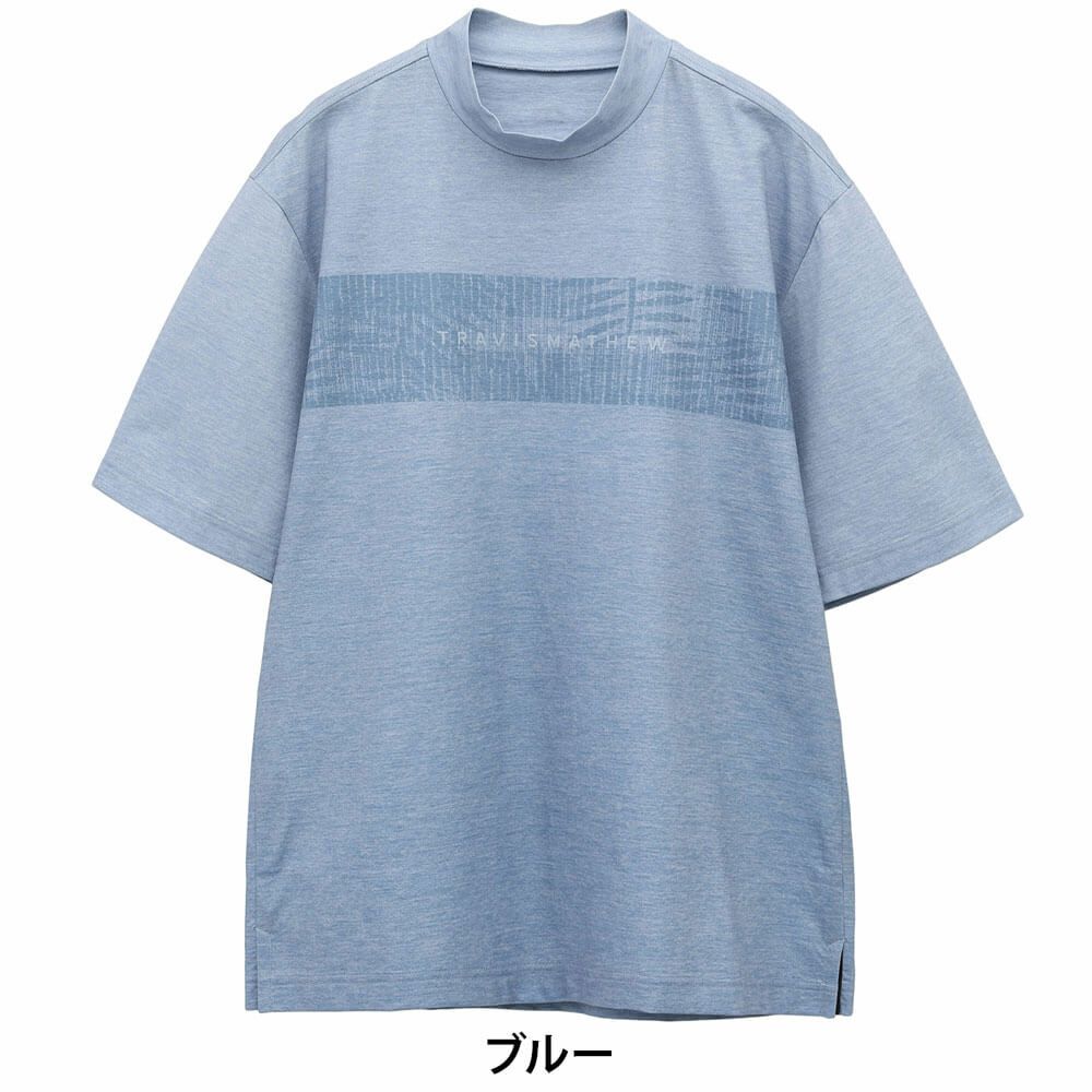 トラヴィスマシュー Travis Mathew　メンズ チェストプリント 半袖 モックネックシャツ 7AL016　2025年モデル 詳細10