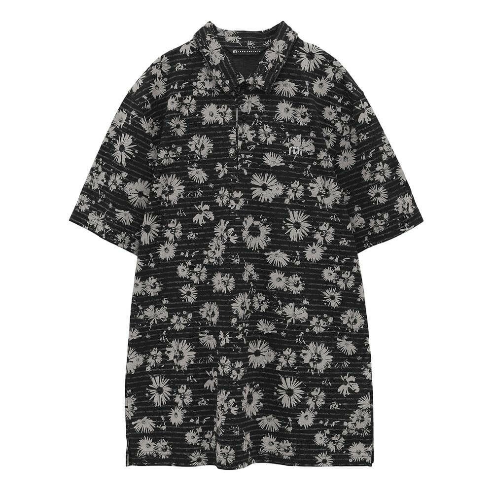 トラヴィスマシュー Travis Mathew　メンズ フラワープリント 半袖 ポロシャツ A40132J　2025年モデル 詳細1