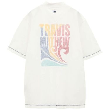 トラヴィスマシュー Travis Mathew　メンズ チェーンステッチ レトロプリント 半袖 モックネックシャツ 7AL024　2025年モデル 詳細3