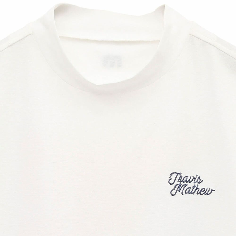 トラヴィスマシュー Travis Mathew　メンズ チェーンステッチ レトロプリント 半袖 モックネックシャツ 7AL024　2025年モデル 詳細4