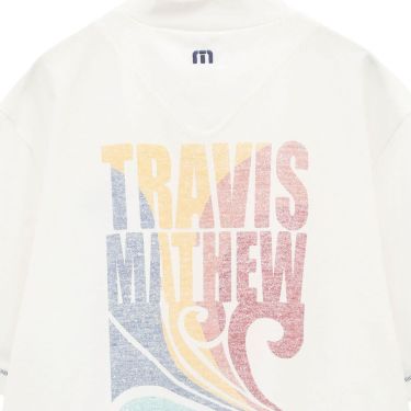トラヴィスマシュー Travis Mathew　メンズ チェーンステッチ レトロプリント 半袖 モックネックシャツ 7AL024　2025年モデル 詳細5