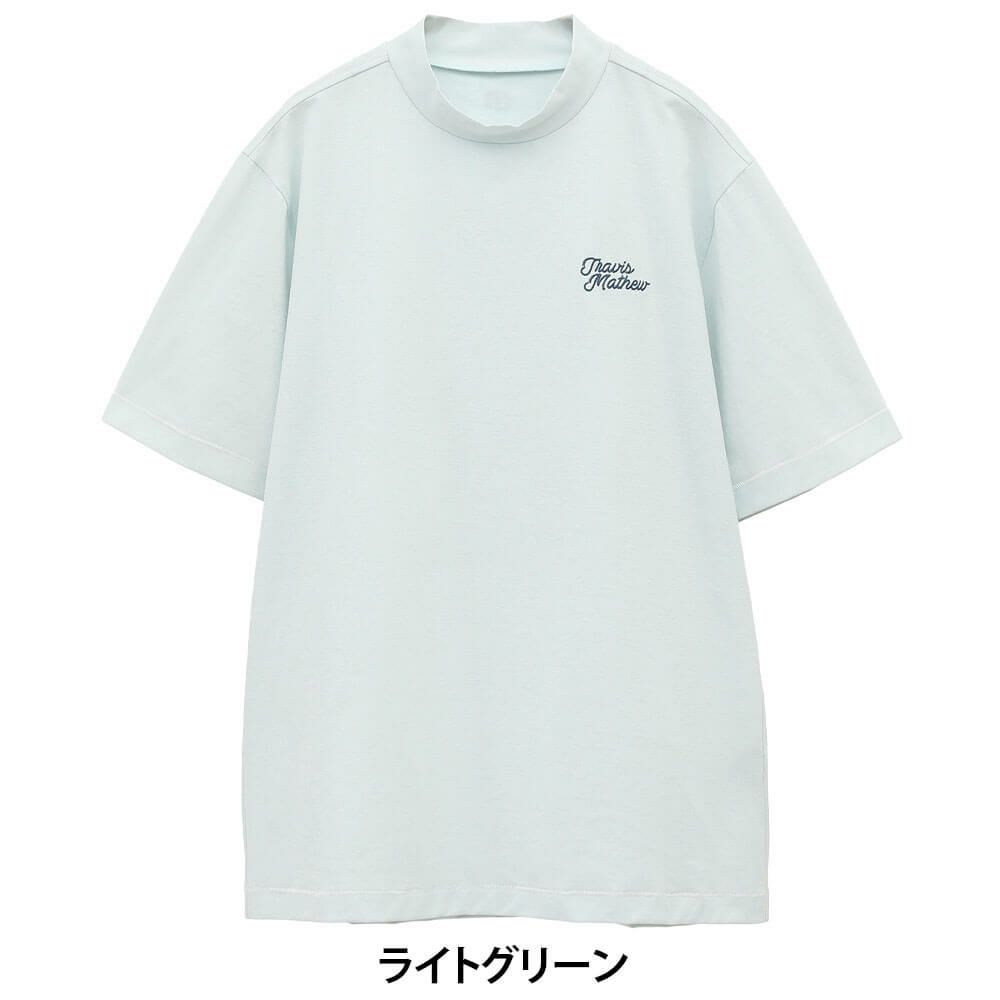 トラヴィスマシュー Travis Mathew　メンズ チェーンステッチ レトロプリント 半袖 モックネックシャツ 7AL024　2025年モデル 詳細7