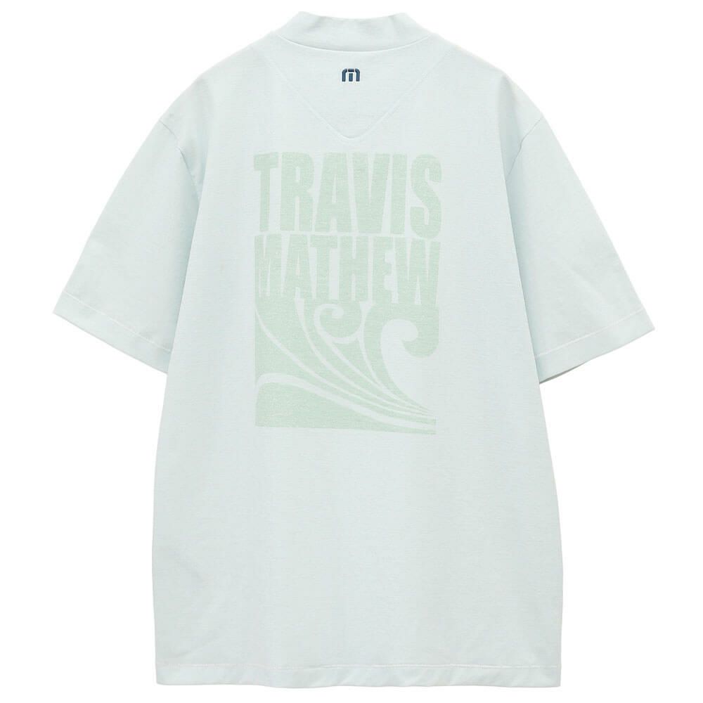 トラヴィスマシュー Travis Mathew　メンズ チェーンステッチ レトロプリント 半袖 モックネックシャツ 7AL024　2025年モデル 詳細8