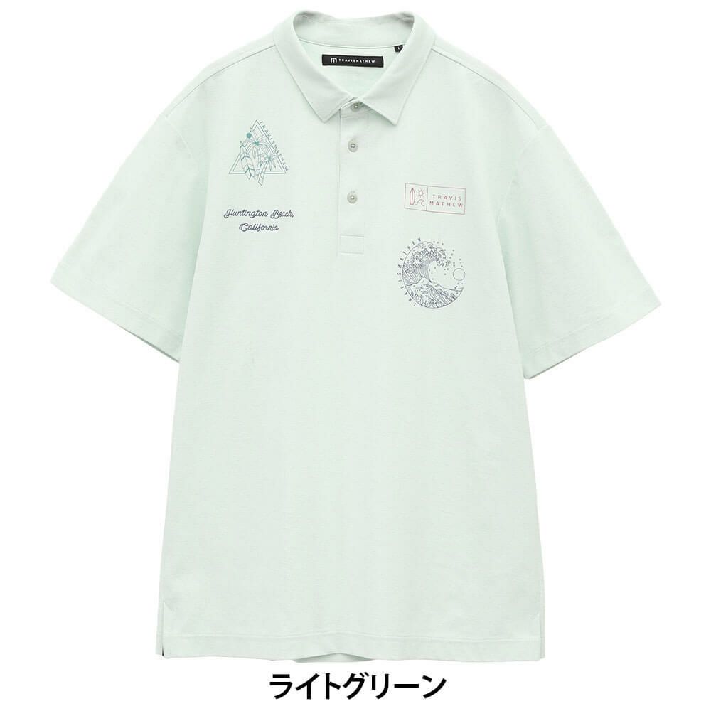 トラヴィスマシュー Travis Mathew　メンズ スキャッタープリント 半袖 ポロシャツ 7AL029　2025年モデル 詳細7