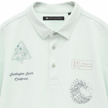 トラヴィスマシュー Travis Mathew　メンズ スキャッタープリント 半袖 ポロシャツ 7AL029　2025年モデル 詳細9