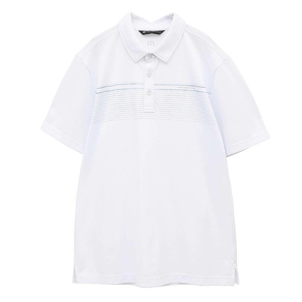 トラヴィスマシュー Travis Mathew　メンズ チェストプリント 半袖 ポロシャツ A40136J　2025年モデル 詳細1