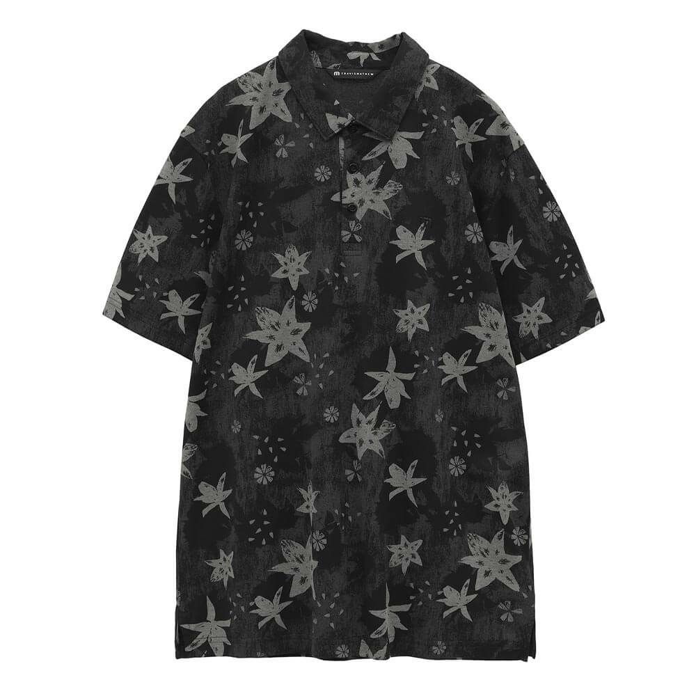 トラヴィスマシュー Travis Mathew　メンズ チェストプリント 半袖 ポロシャツ A40140J　2025年モデル 詳細1