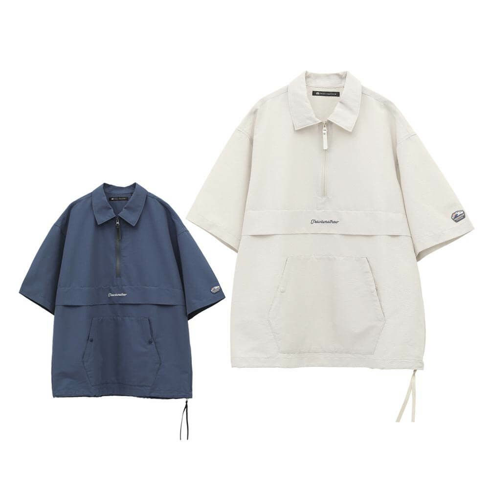 トラヴィスマシュー Travis Mathew　メンズ 半袖 クオータージップ ジャケット 7AL022　2025年モデル 詳細1