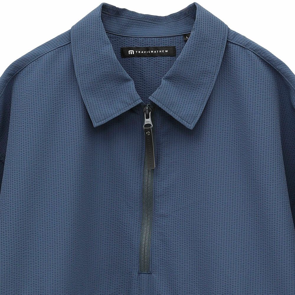 トラヴィスマシュー Travis Mathew　メンズ 半袖 クオータージップ ジャケット 7AL022　2025年モデル 詳細10