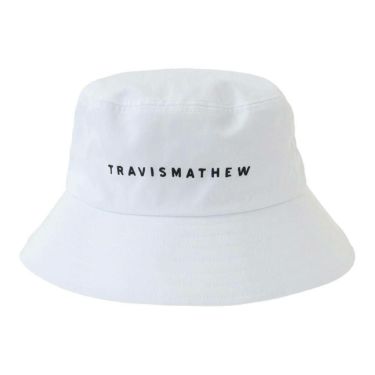 トラヴィスマシュー Travis Mathew　メンズ ベーシック ロゴ刺 ハット 7AL944 1WHT ホワイト　2025年モデル 詳細1