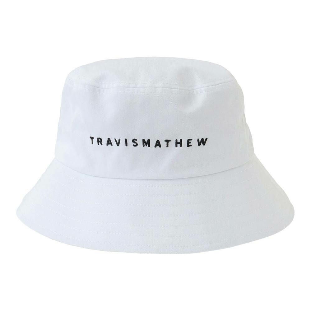 トラヴィスマシュー Travis Mathew　メンズ ベーシック ロゴ刺 ハット 7AL944 1WHT ホワイト　2025年モデル 詳細1