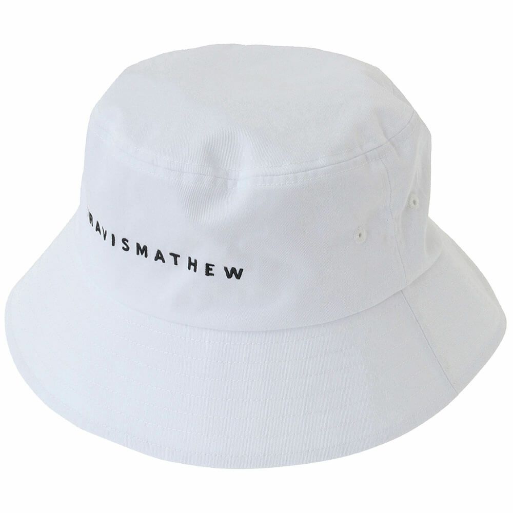 トラヴィスマシュー Travis Mathew　メンズ ベーシック ロゴ刺 ハット 7AL944 1WHT ホワイト　2025年モデル 詳細3