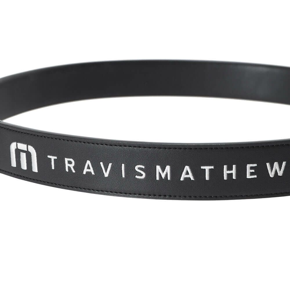 トラヴィスマシュー Travis Mathew　メンズ セレーション ベルト 7AK080 0BLK ブラック　2025年モデル 詳細4
