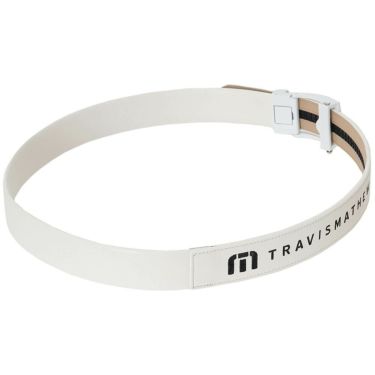 トラヴィスマシュー Travis Mathew　メンズ  セレーション ベルト 7AK080 1WHT ホワイト　2025年モデル ホワイト 詳細2