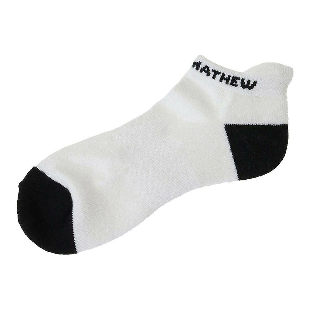 トラヴィスマシュー Travis Mathew　メンズ バイカラー アンクル ソックス 7AL091 0BLK ブラック　2025年モデル ブラック